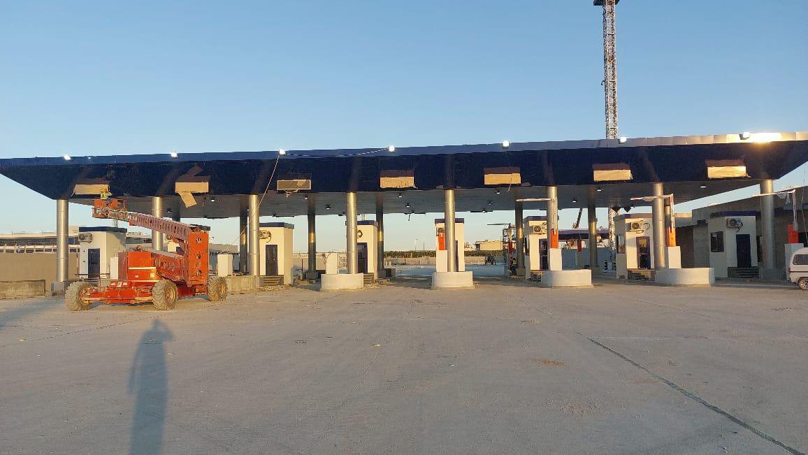 Ain Sokhna Port gate installation