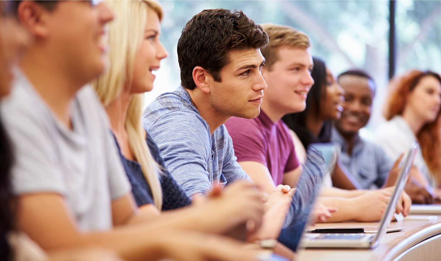 University students in a lecture